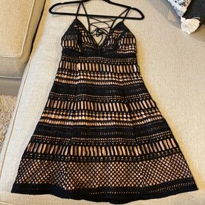 ASTR The Label Tie Back Dress